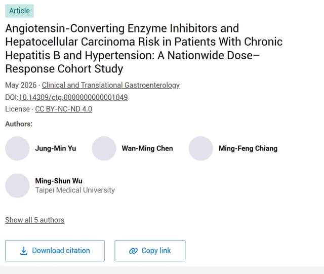 Viêm gan B và tăng huyết áp: chọn thuốc hạ áp thế nào?