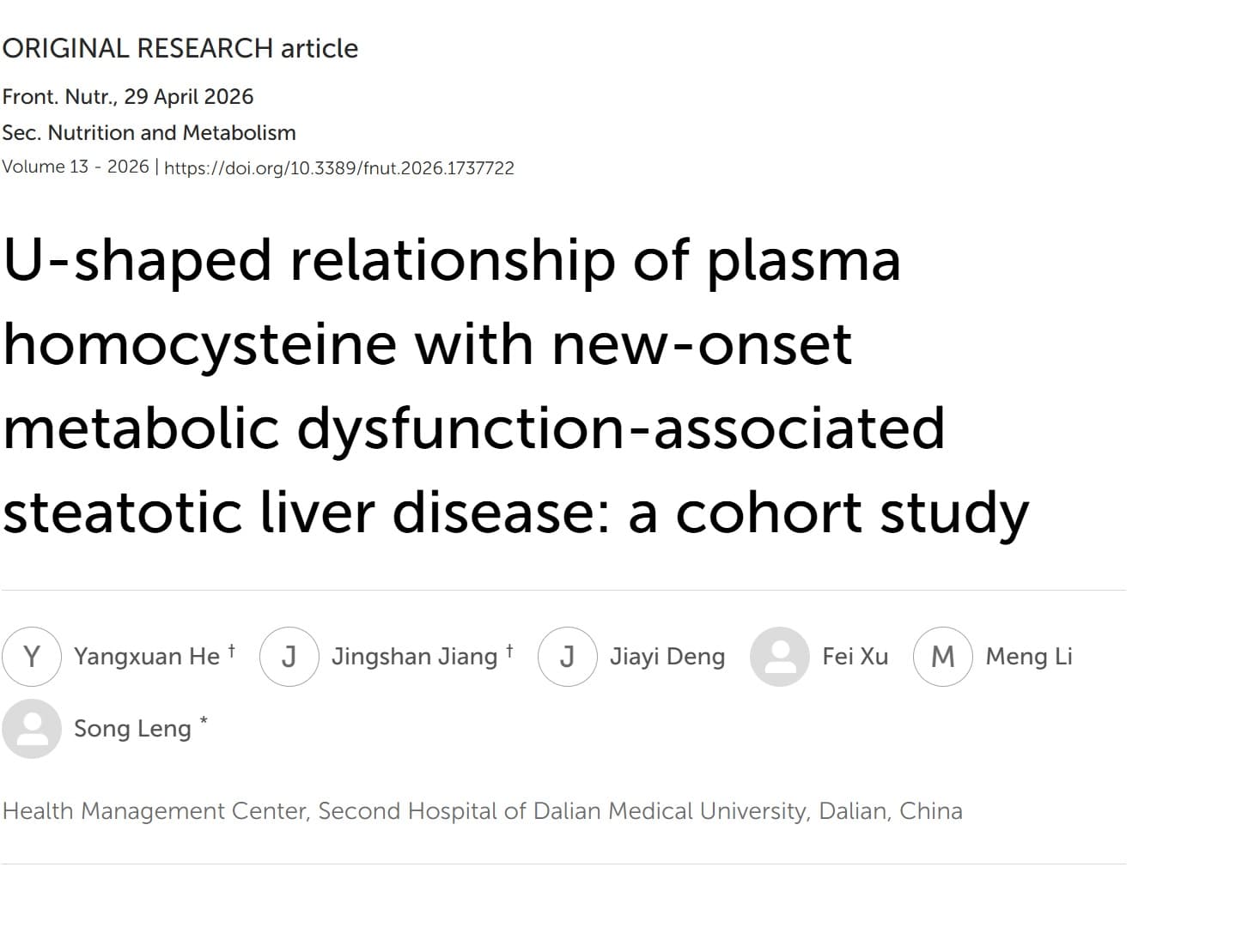 Homocysteine và gan nhiễm mỡ: mức nào nên chú ý?
