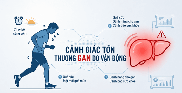 Tập thể dục hại gan? Dấu hiệu tiêu cơ vân cần đi viện